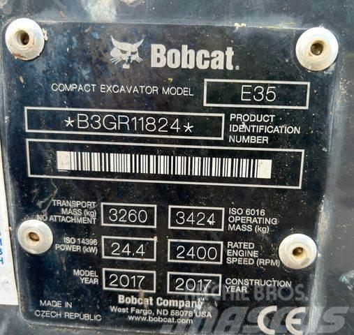 Bobcat E35 Minibagger Mini rýpadla < 7t