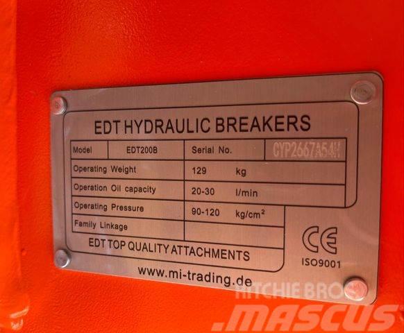  Hydraulikhammer EDT 200B - Passt 1,2 - 3 To Ostatní