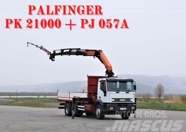 Iveco Eurotrakker 280E35* KRAN +JIB PJ057A/ FUNK*6x4 Autojeřáby, hydraulické ruky
