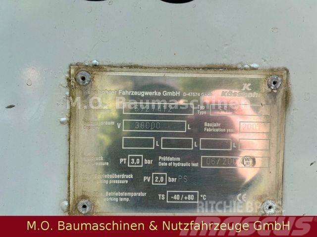 Kässbohrer SSL 38 / 38.000 L / 3 achser / Luft Cisternové návěsy