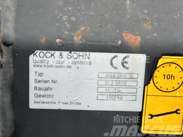 Kock &amp; Sohn KGS 2600 XL Silagegreifschaufel 2013 Ostatní