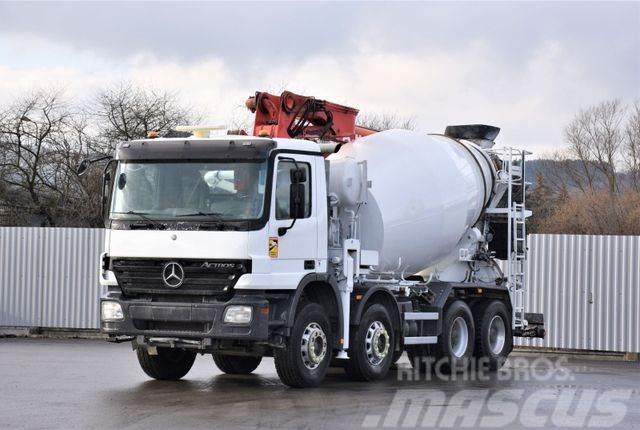 Mercedes-Benz ACTROS 3241* Betonpumpe 21m *8x4 * Top Zustand Domíchávače betonu