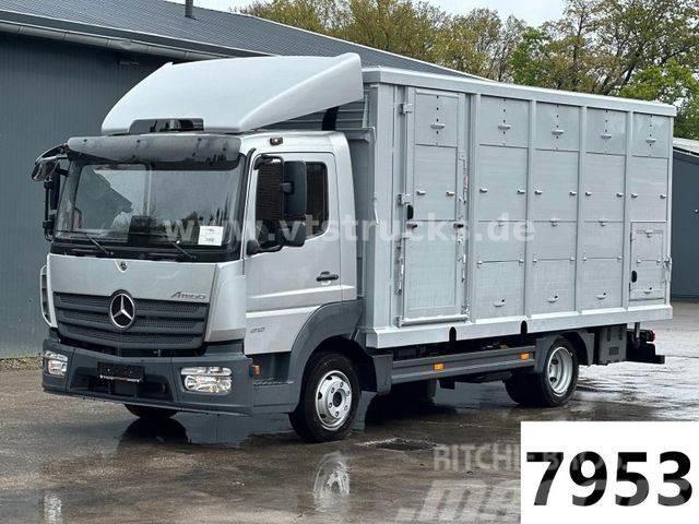 Mercedes-Benz Atego 818 L 4x2 1.Stock Menke-Janzen Viehtransp. Vozy na přepravu zvířat