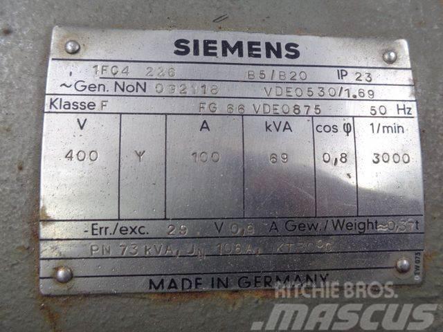  Notstromaggregat 68 KVA MWM Mercedes / Siemens Naftové generátory