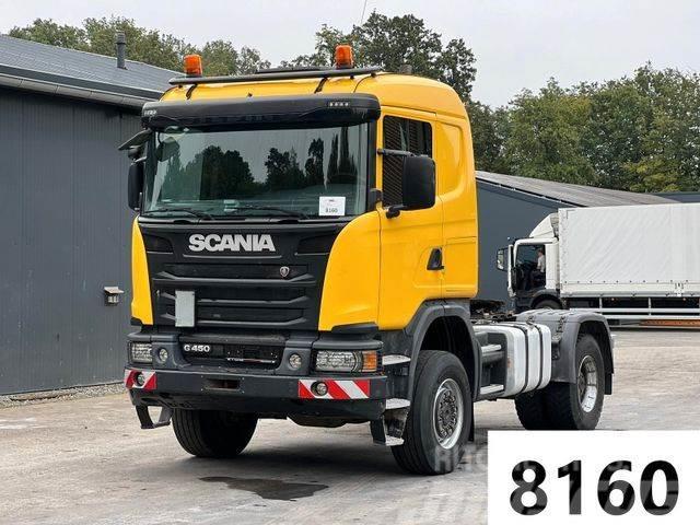 Scania G450 4x4 Euro 6 SZM Kipphydraulik Tahače