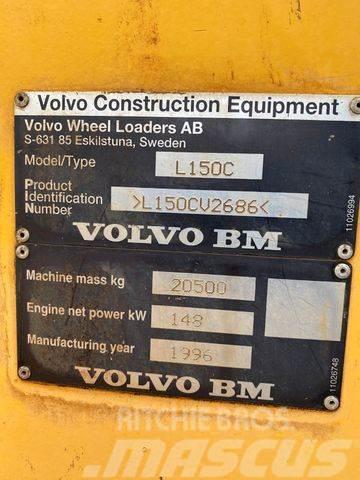 Volvo L150C **BJ. 1996 ** 28315H/WAAGE/TOP Zustand** Kolové nakladače