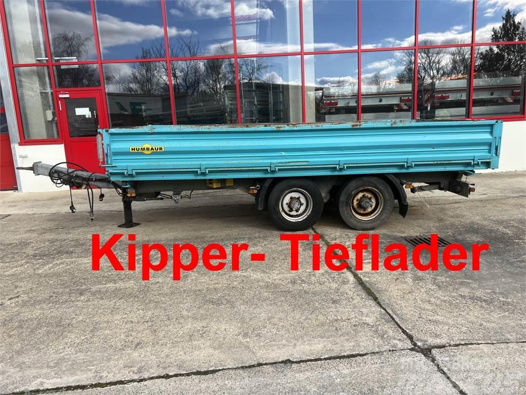 Humbaur HTK 10 50 24 Tandem Kipper- Tieflader Sklápěcí přívěsy