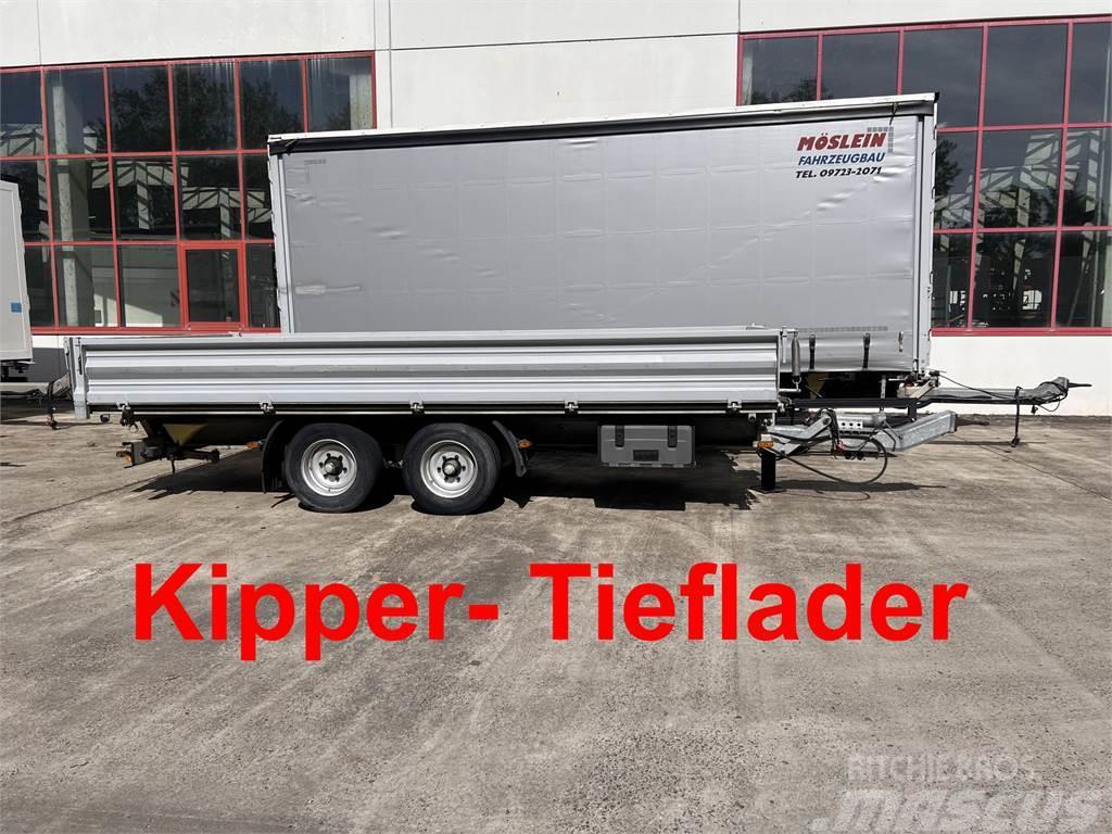  TK Tandemkipper- Tieflader, 5.53 m LadeflächeWeni Sklápěcí přívěsy