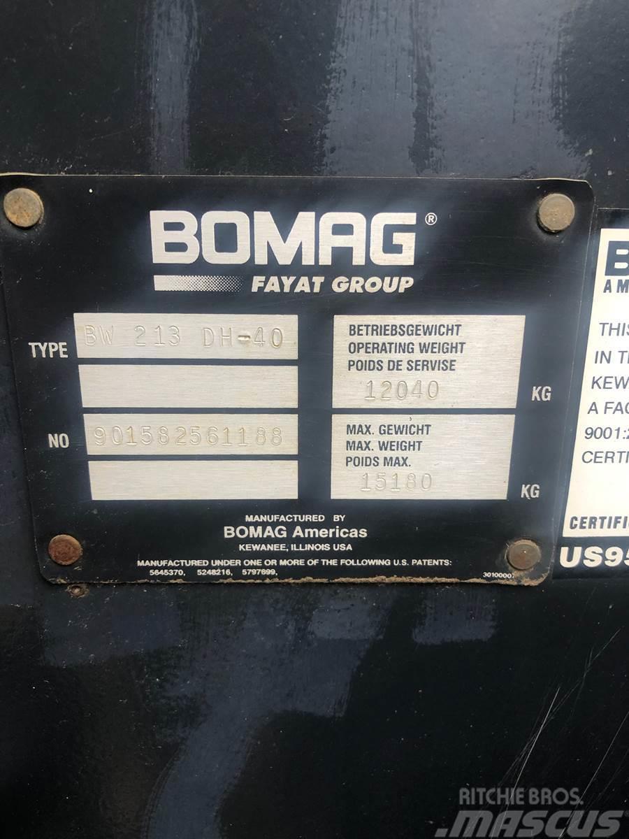 Bomag BW213DH-40 Tahačové válce