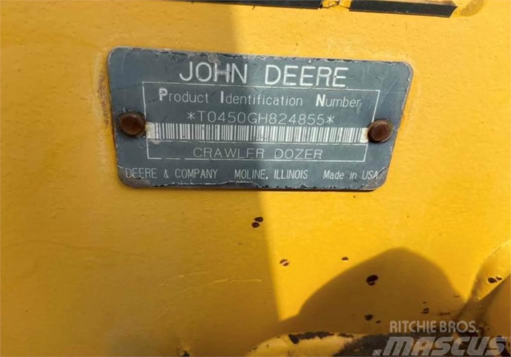 John Deere 450G Pásové dozery