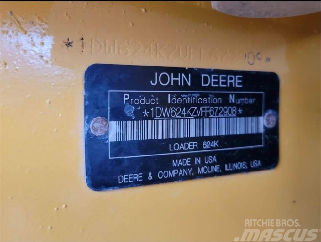 John Deere 624K Kolové nakladače