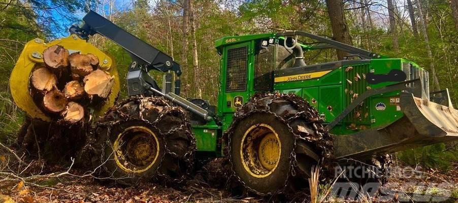 John Deere 648L II Lesní kolové traktory