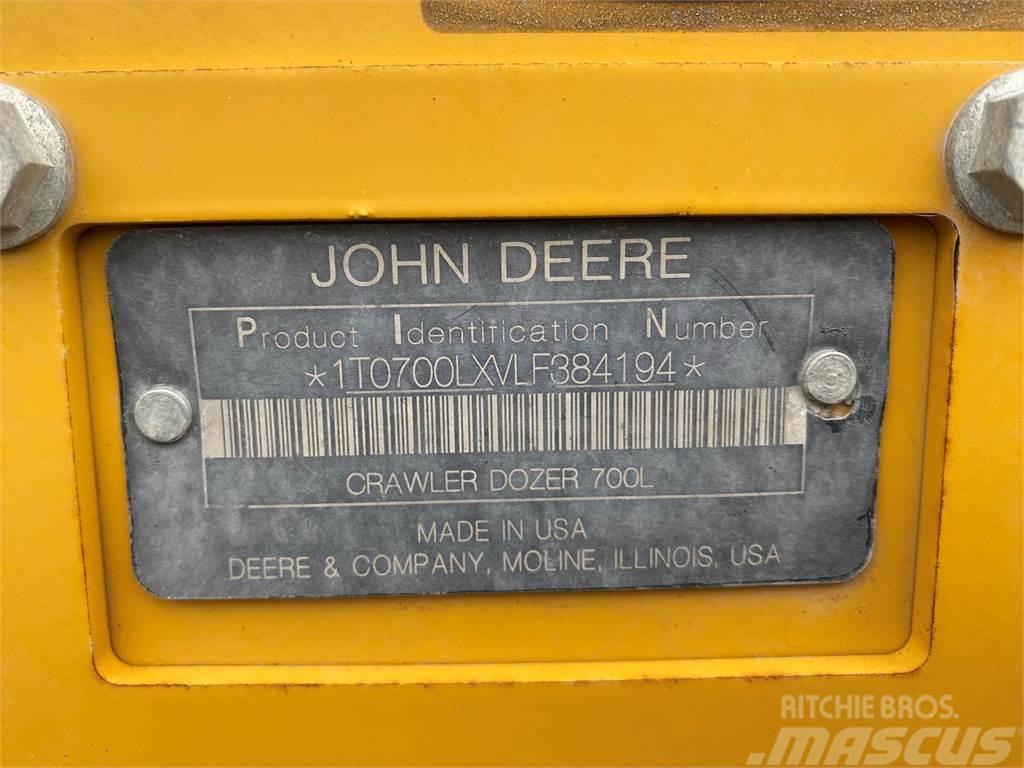 John Deere 700L LGP Pásové dozery