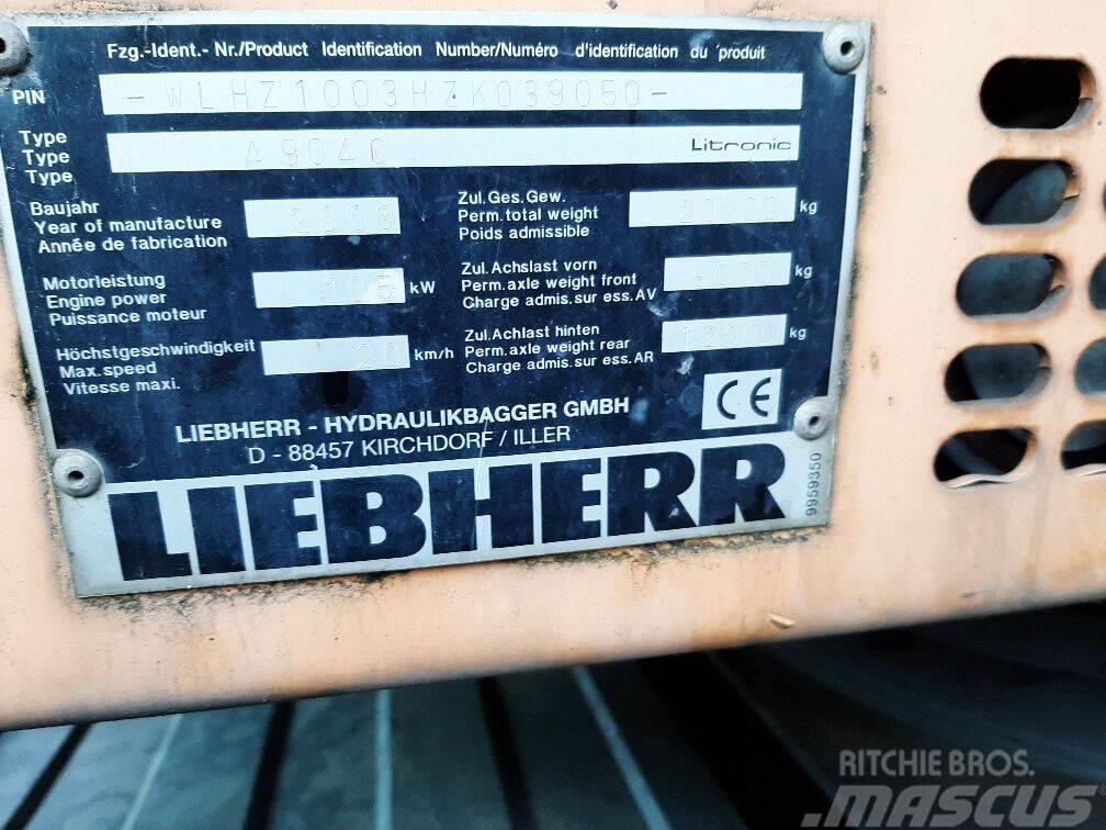 Liebherr A 904 C Litronic Kolová rýpadla