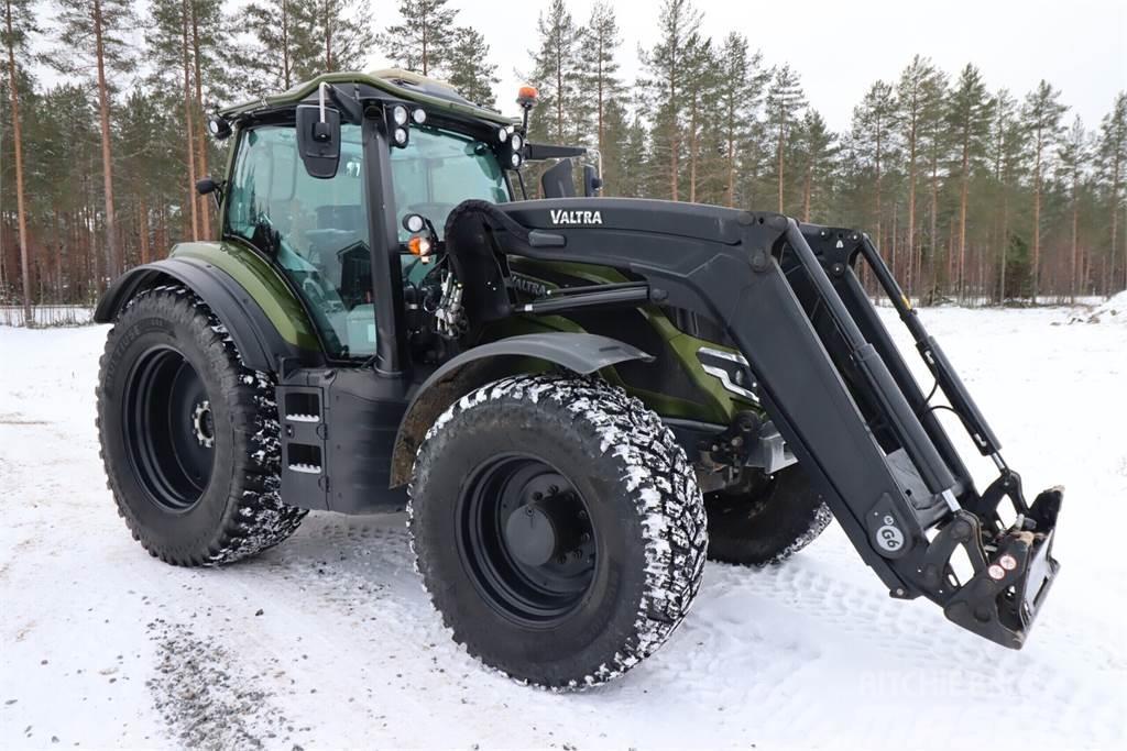 Valtra T195 Versu + Cranab FC80 Traktory