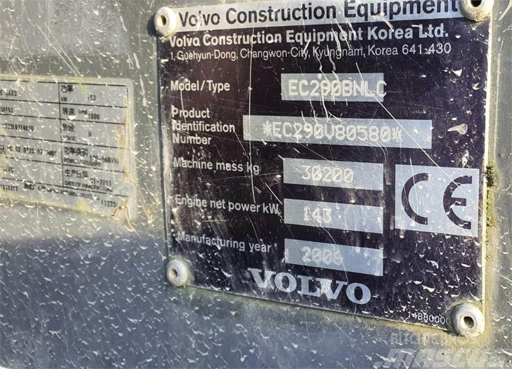 Volvo EC 290 BNLC Pásová rýpadla