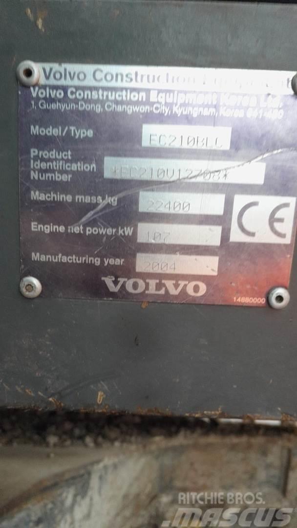 Volvo EC210BLC Pásová rýpadla