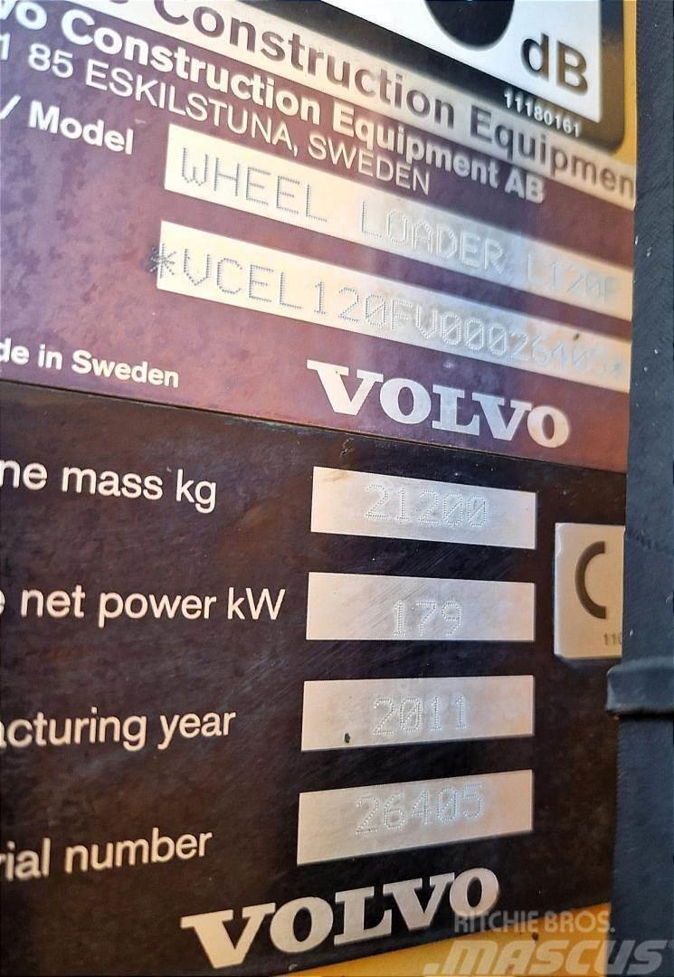 Volvo L120F Kolové nakladače