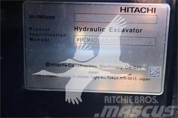 Hitachi ZX35U-5N Mini rýpadla < 7t