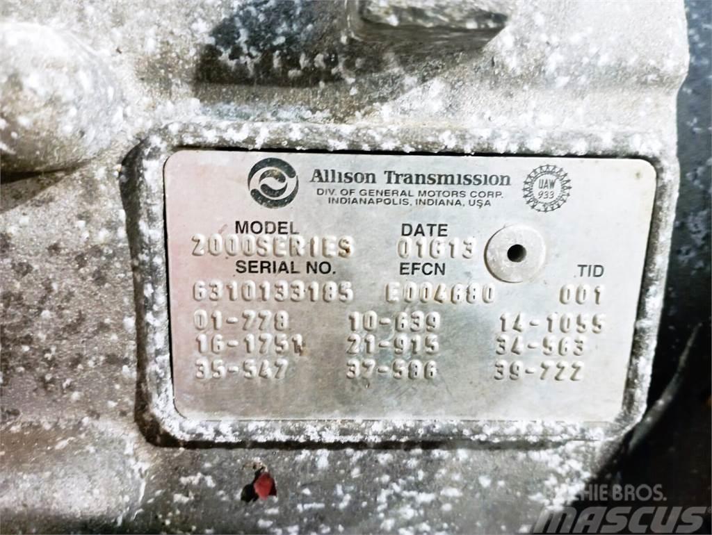 Allison /Tipo: 2000 Series Caixa de Velocidades Automática Transmission