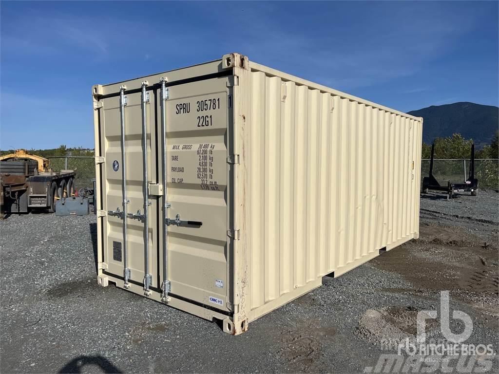  20 ft One-Way Obytné kontejnery