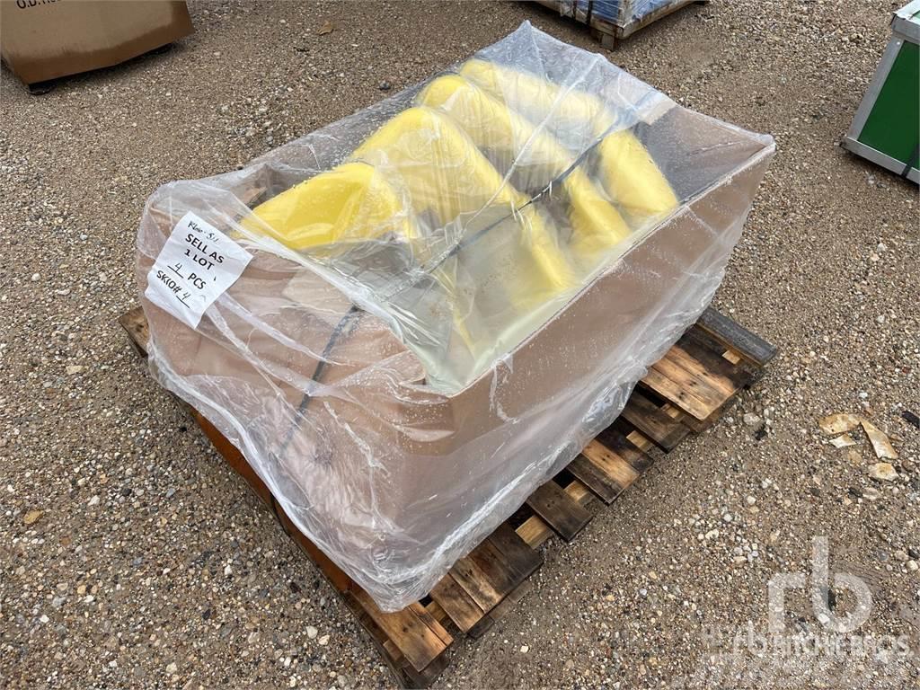 John Deere Quantity of (4) Yellow Tractor Seat Other agricultural machines