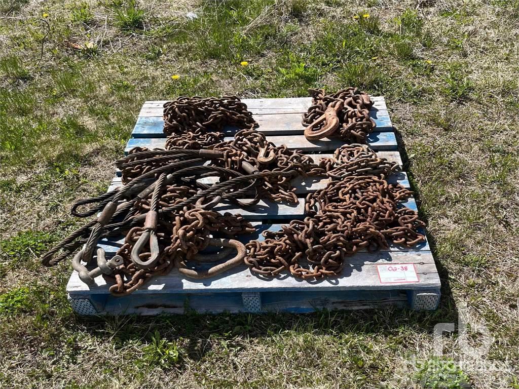  Quantity of Assorted Chains and Součásti a zařízení k jeřábům