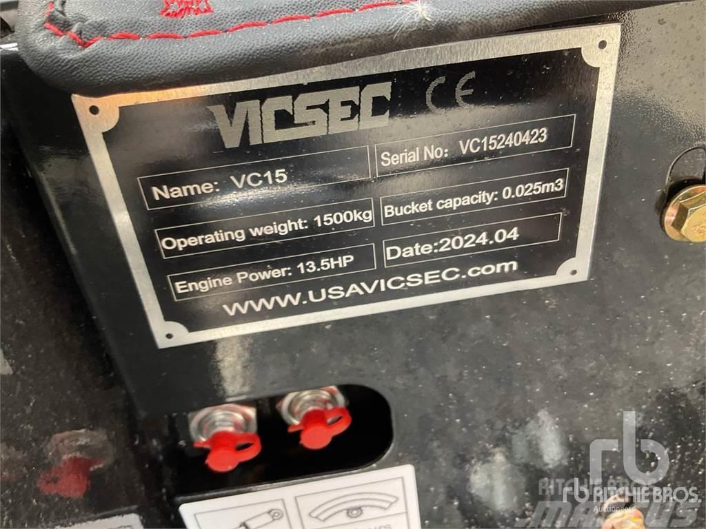  VICSEC VC15 Mini rýpadla < 7t