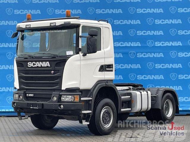 Scania G 450 CA4x4HHA RETARDER PTO HYDRAULIC DIFF-LOCK Tahače