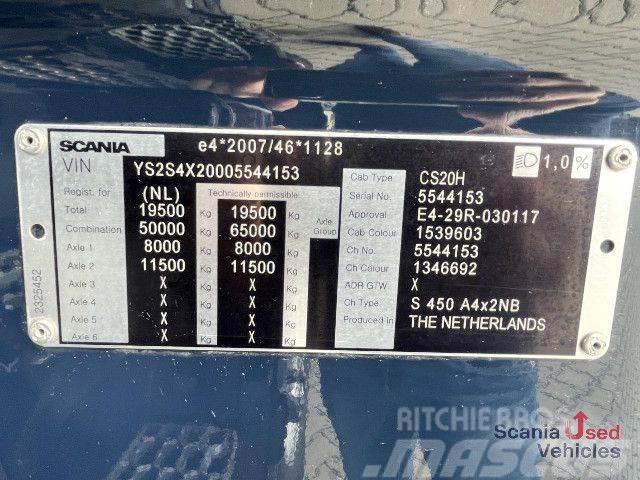 Scania S 450 A4x2NB DIF LOCK RETARDER 8T FULL AIR Tahače