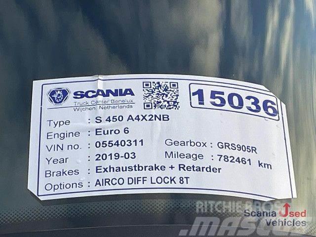 Scania S 450 A4x2NB RETARDER DIFF LOCK ACC FULL AIR Tahače