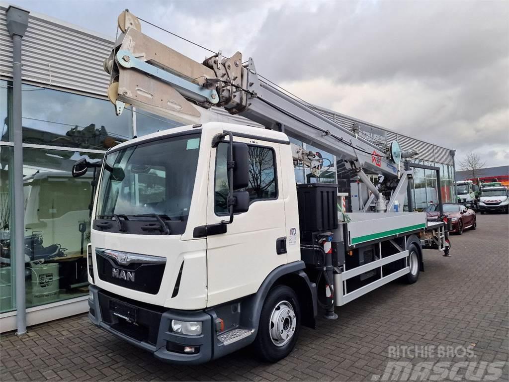 MAN TGL 8.180 Crane truck (+lifting basket) Böcker AK3 Truck & Van mounted aerial platforms