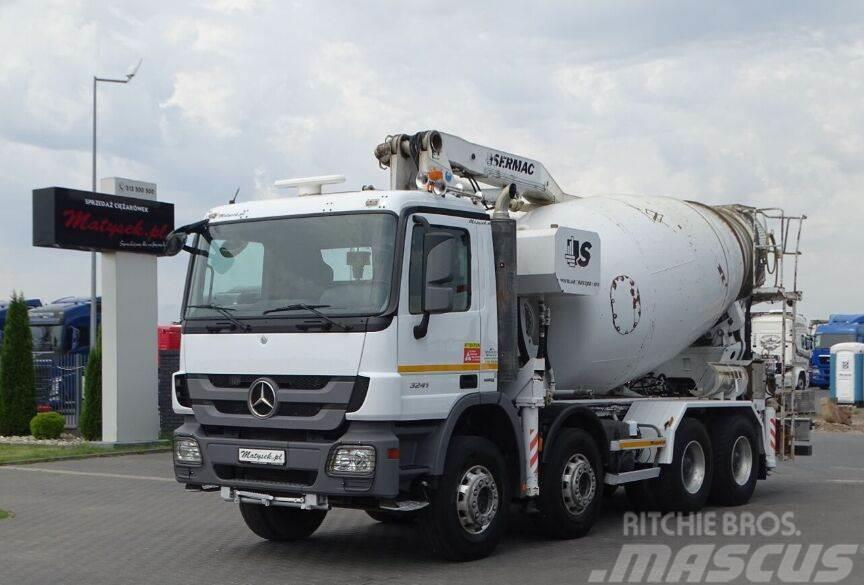 Mercedes-Benz ACTROS 3241 Domíchávače betonu