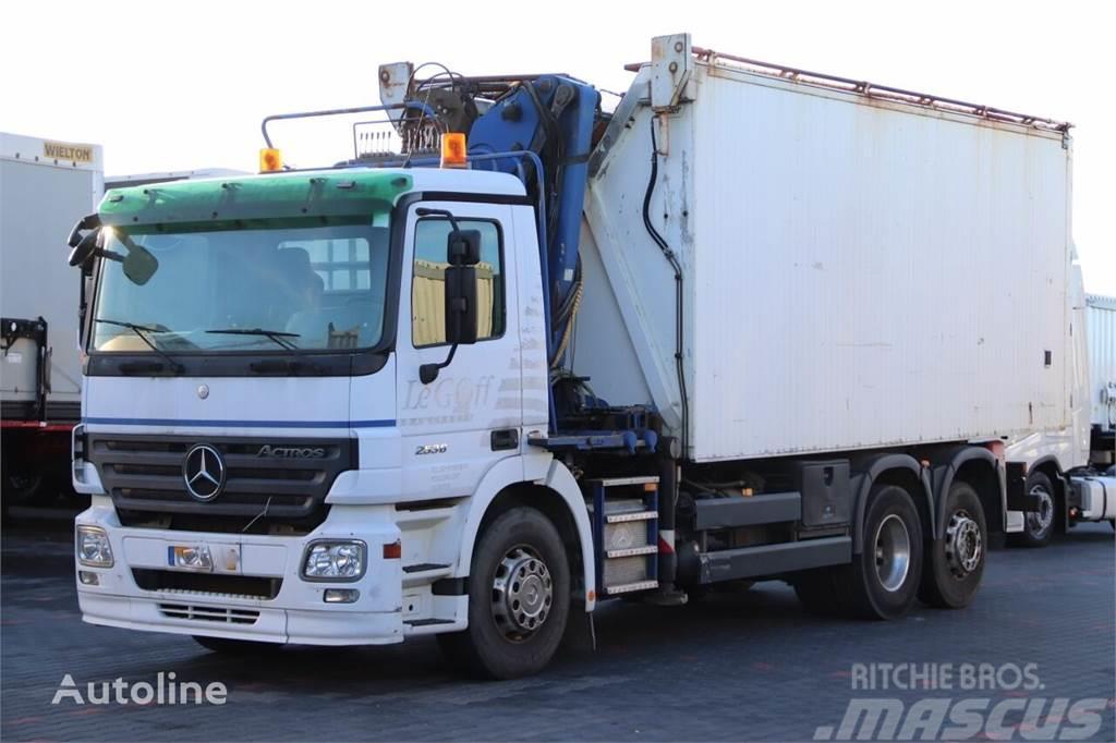 Mercedes-Benz ACTROS 2536	Tipper + crane LHO 150Z 6x2 Tipper trucks