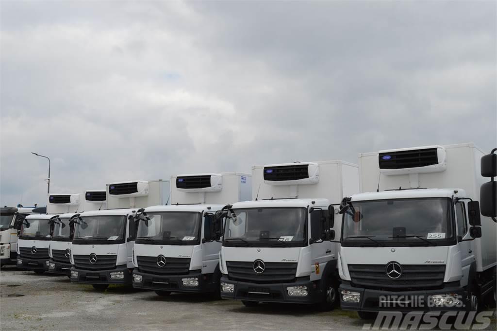 Mercedes-Benz ATEGO 816 EURO 6 HOOK REFRIGERATOR ISOTERM CONTAIN Temperature controlled trucks