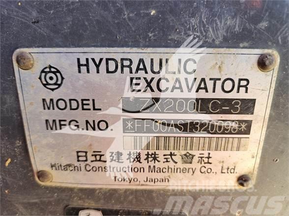 Hitachi ZX200 LC-3 Pásová rýpadla
