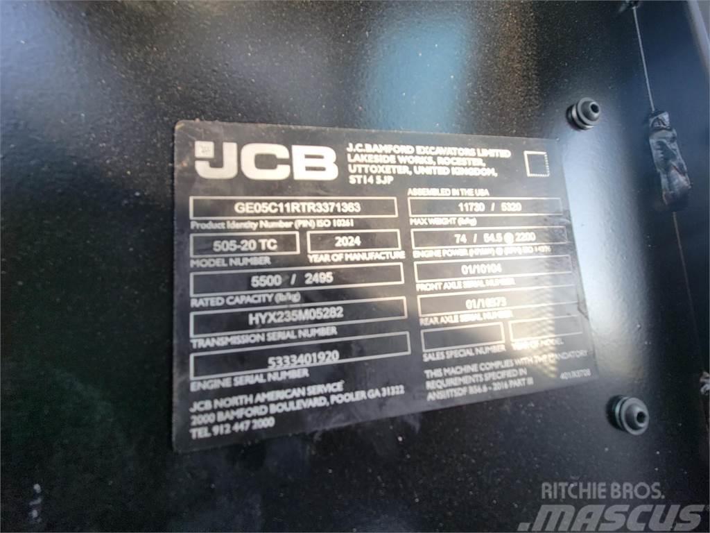 JCB 505-20TC Teleskopické manipulátory