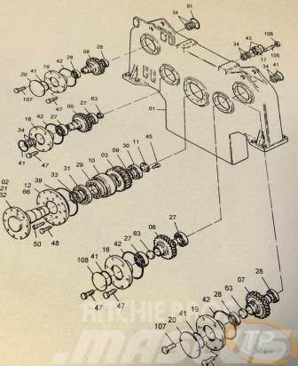 Demag 60471340 Pumpenverteilergetriebe Ostatní komponenty