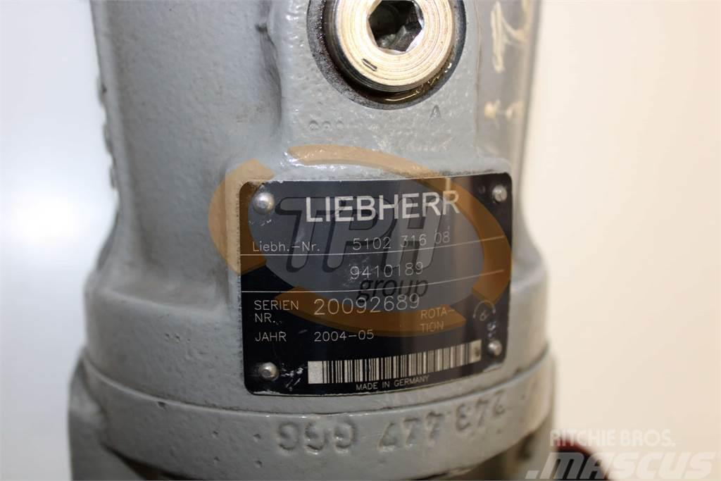 Liebherr 510231608 Hydraulik Motor A2FM32/61W-VAB010 Ostatní komponenty