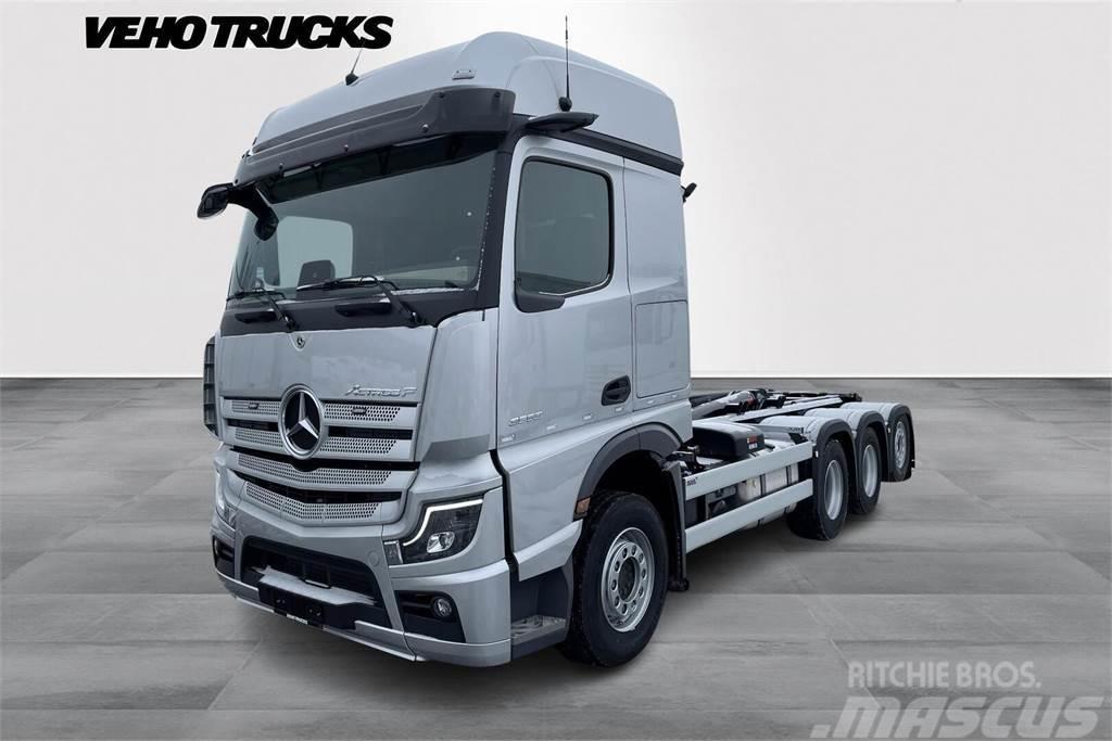 Mercedes-Benz Actros F+ 3653L 8x4ENA KOUKKUAUTO UUSI AUTO!! Hákový nosič kontejnerů