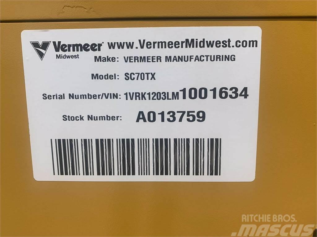 Vermeer SC70TX Pařezové frézy