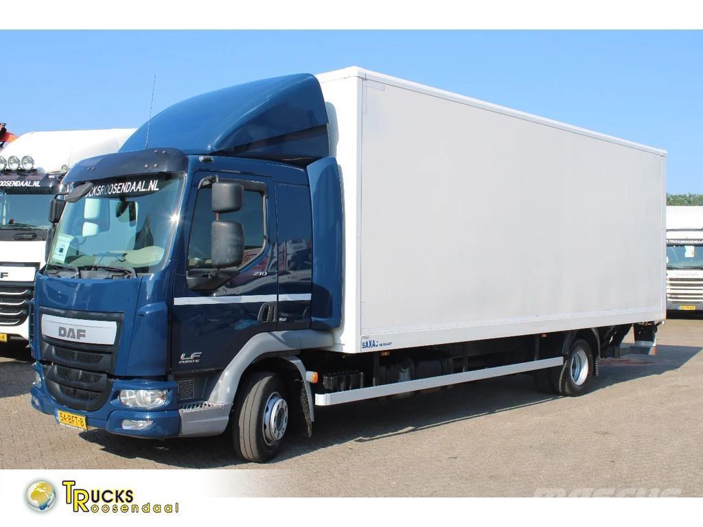DAF LF 210 + EURO 6 + LIFT + 12T Skříňová nástavba