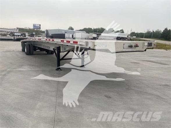 Benson (QTY:10) 48' ALUMINUM FLATBED Valníkové návěsy/Návěsy se sklápěcími bočnicemi