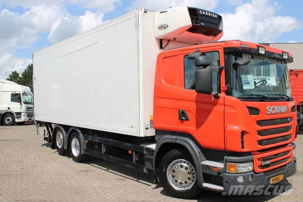 Scania G 440 + 6x2 + carrier + euro 5 + lift Chladírenské nákladní vozy