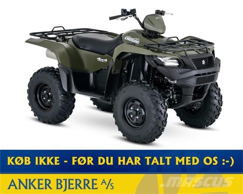 Suzuki LT-A750XP Leveres i grøn eller rød Terénní vozidla