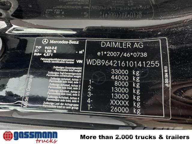 Mercedes-Benz Arocs 3345 K 6x4, Heckkran Hiab Jonsered 1300RS79, Sklápěče