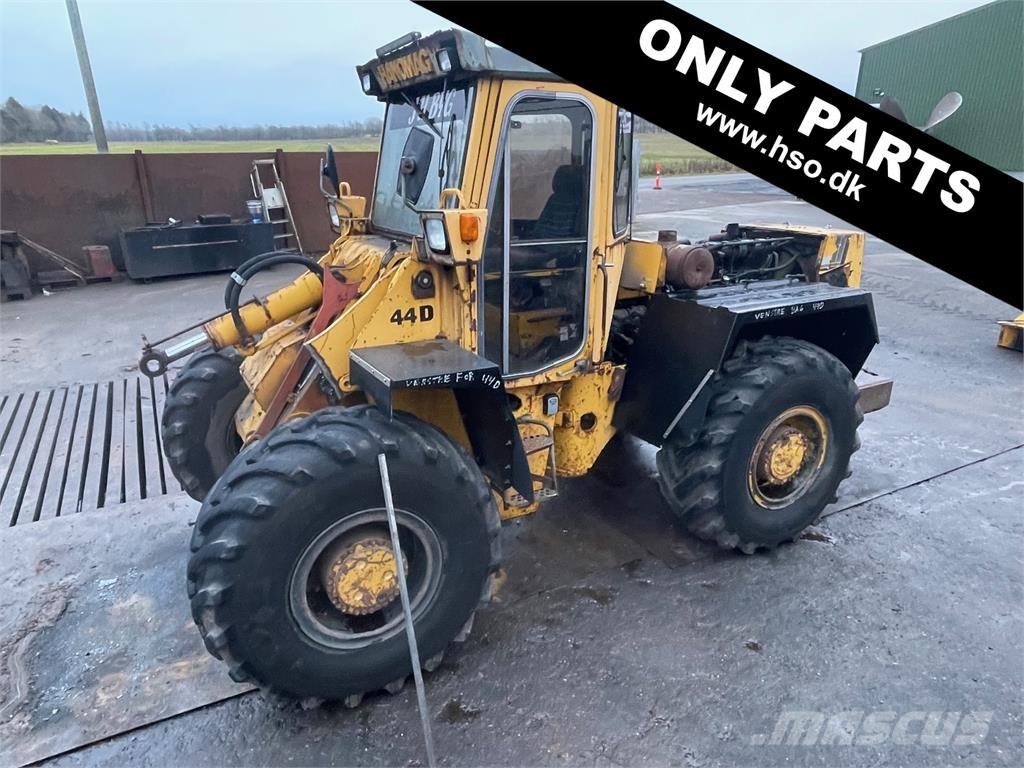Hanomag 44D læssemaskine - til ophug Kolové nakladače