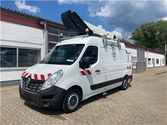 Renault Master Hubarbeitsbühne KLUBB K26 Korb 200kg EURO 6