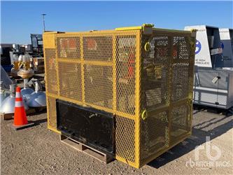  Portable 6 ft Skid Steer Tool Cage