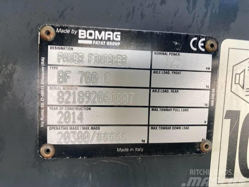 Bomag BF 700 C-2 S500 Stage IV/Tier 4f Finišery